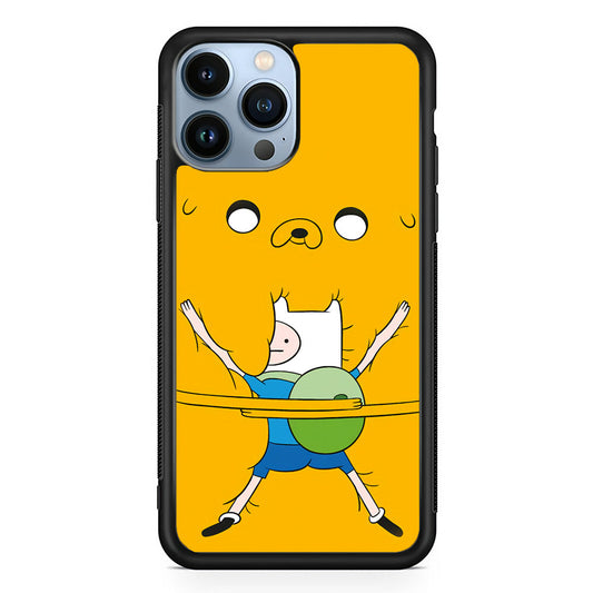 Jake And Fin Big Hug iPhone 14 Pro Case