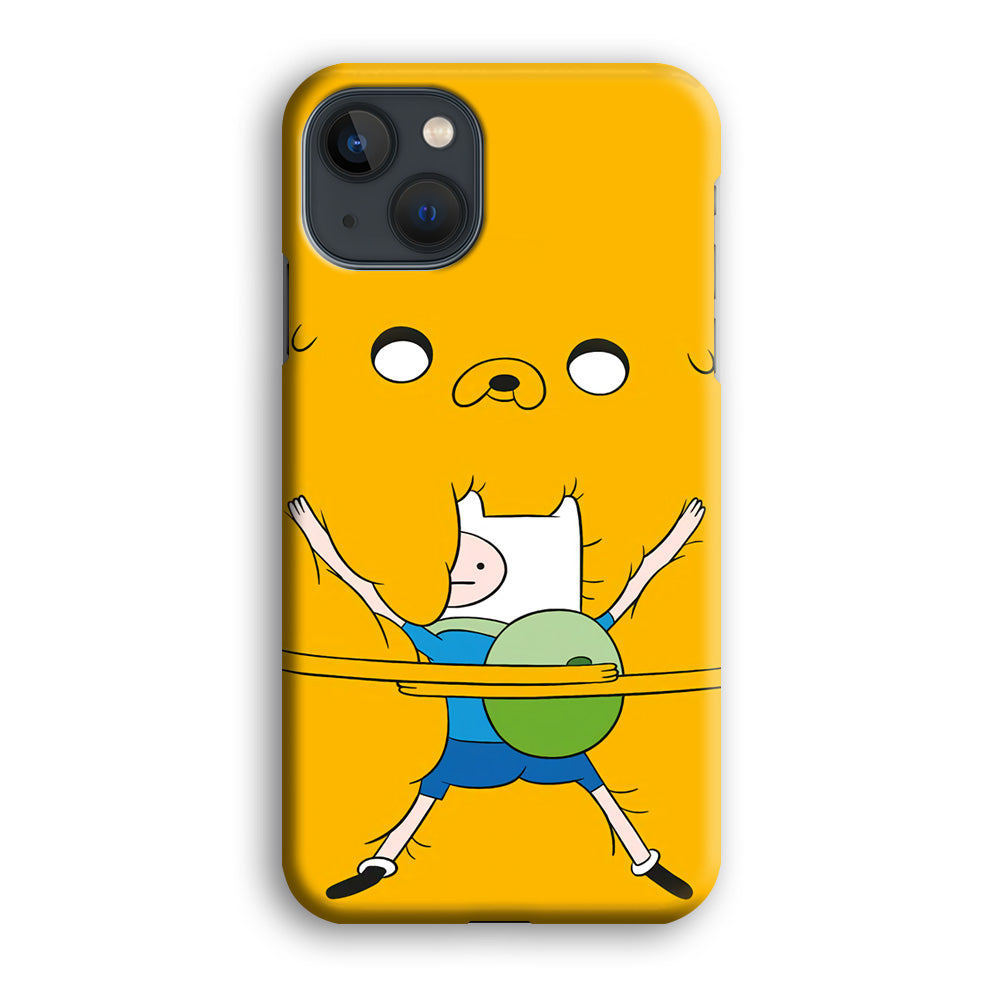 Jake And Fin Big Hug iPhone 15 Plus Case
