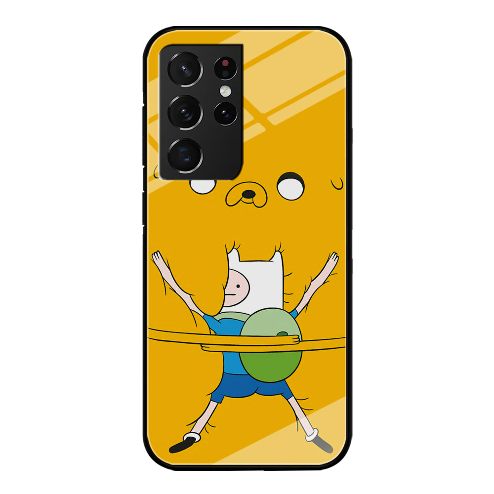 Jake And Fin Big Hug Samsung Galaxy S21 Ultra Case