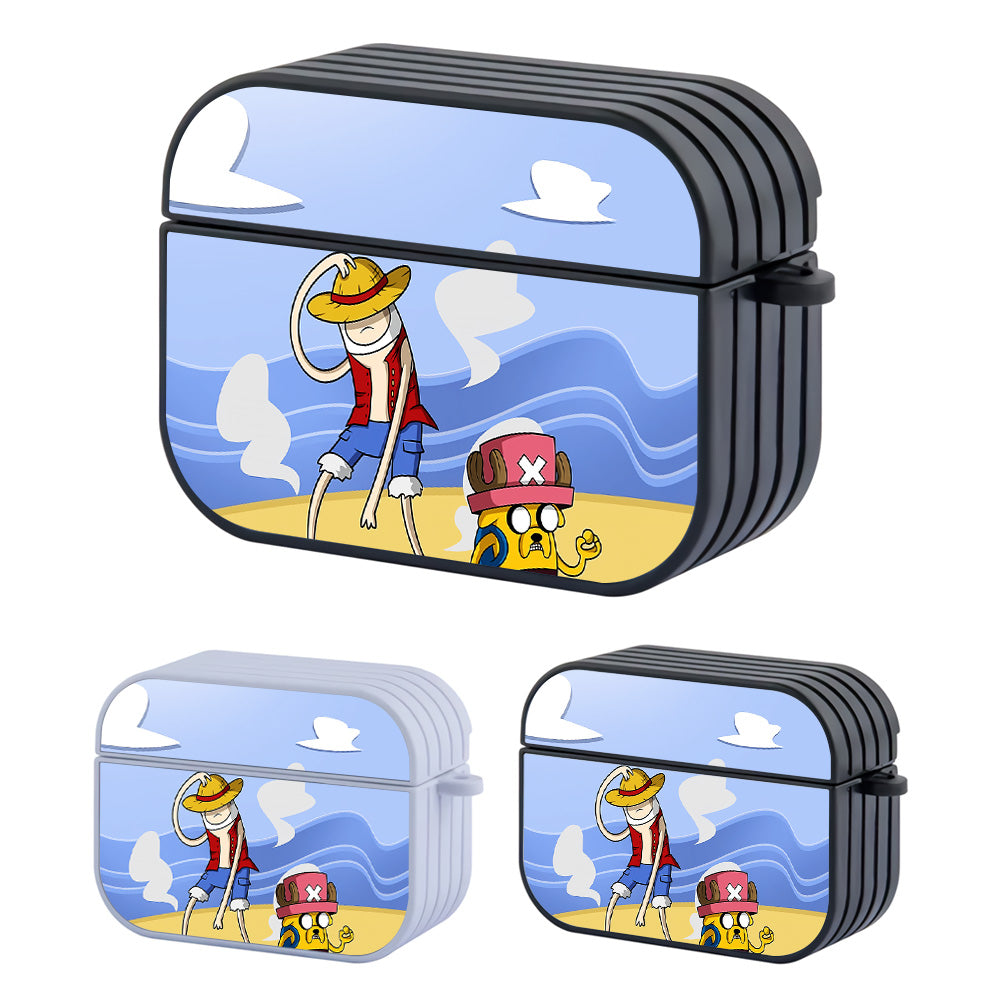 Jake And Finn Cosplay One Piece Hard Plastic Case Cover For Apple Airpods Pro