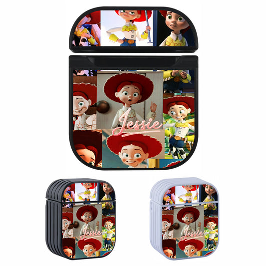 Jessie Toy Story Collage Exspression Hard Plastic Case Cover For Apple Airpods