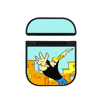 Johnny Bravo Dance City Hard Plastic Case Cover For Apple Airpods