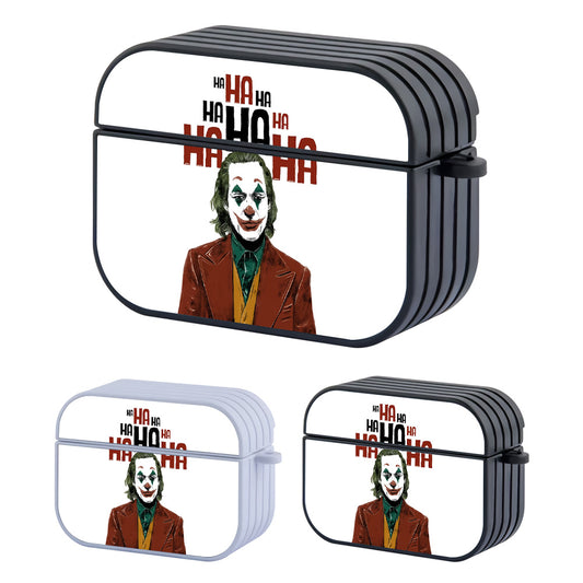 Joker Fake Happy Hard Plastic Case Cover For Apple Airpods Pro