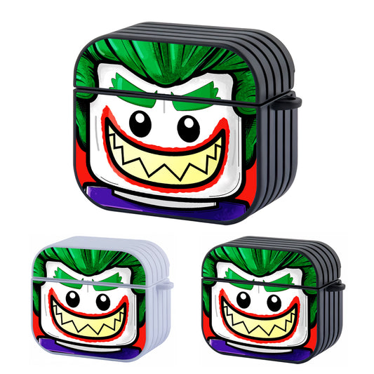Joker Lego Face Hard Plastic Case Cover For Apple Airpods 3
