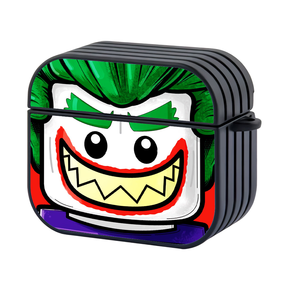 Joker Lego Face Hard Plastic Case Cover For Apple Airpods 3