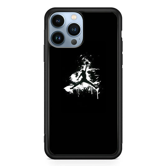 Jordan Black White Gravity iPhone 14 Pro Max Case