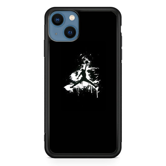 Jordan Black White Gravity iPhone 14 Case