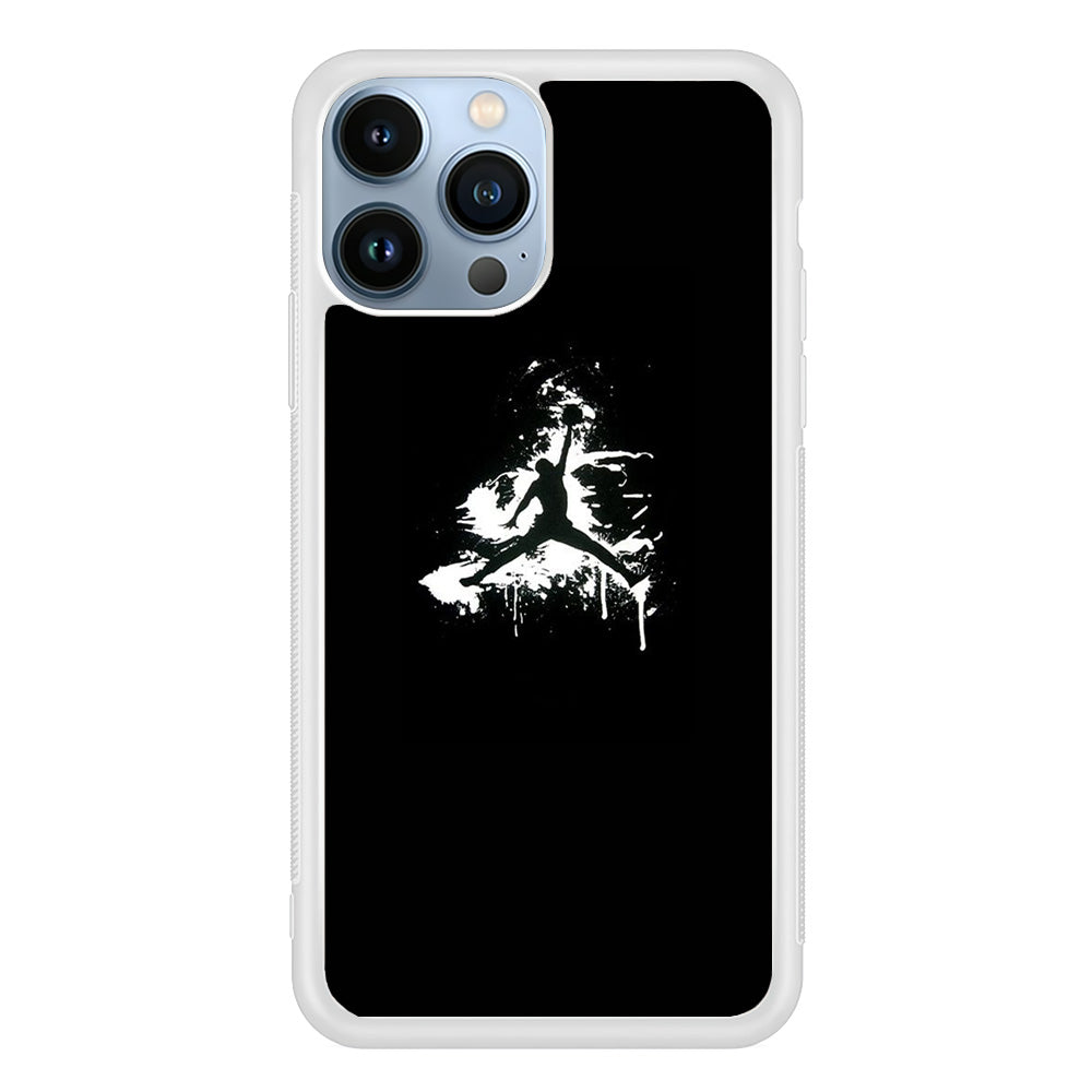 Jordan Black White Gravity iPhone 14 Pro Max Case