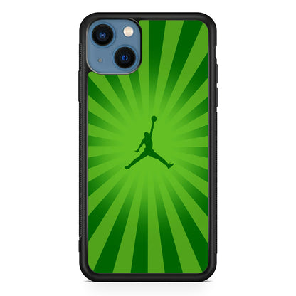 Jordan Blaster Green Combination iPhone 15 Case