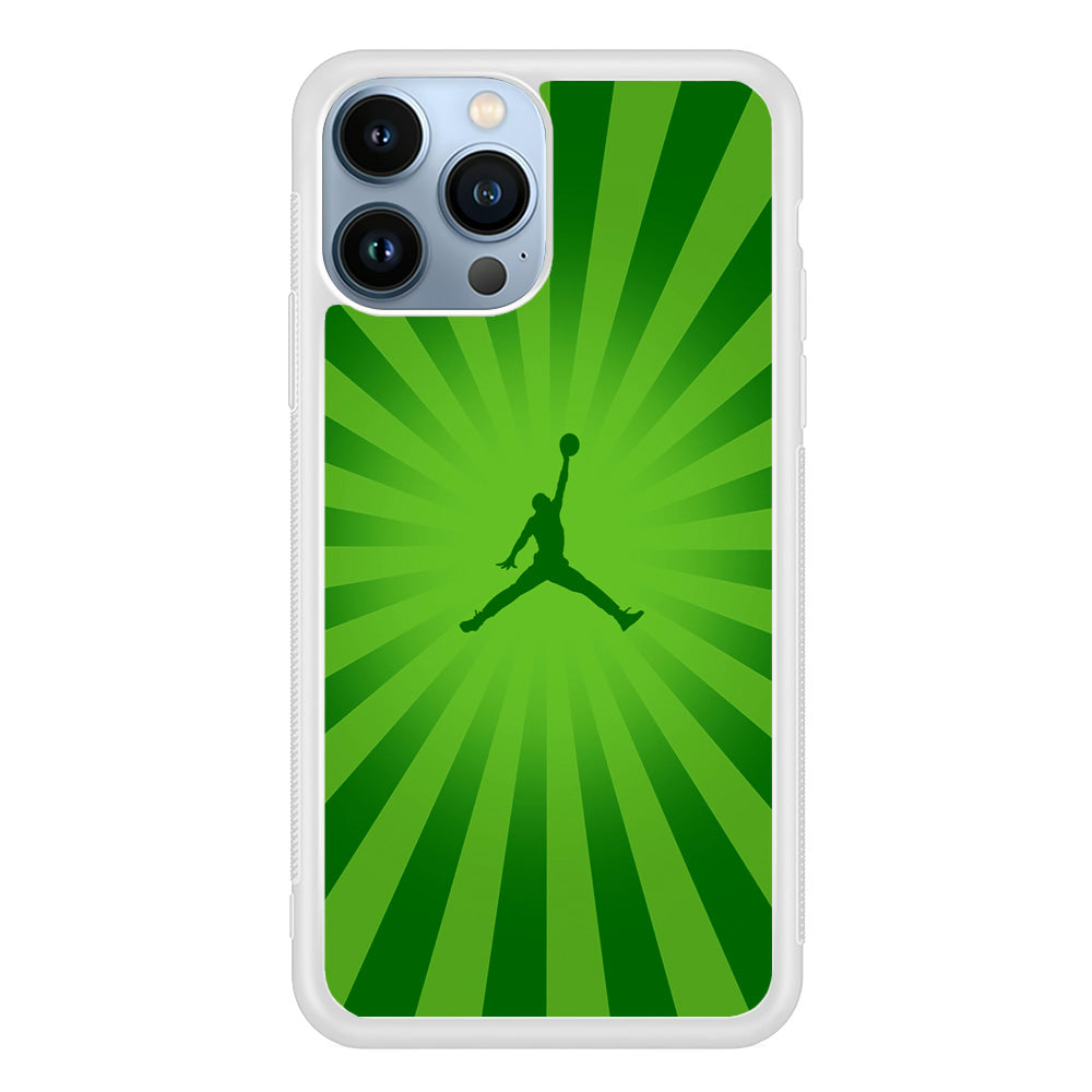 Jordan Blaster Green Combination iPhone 14 Pro Case