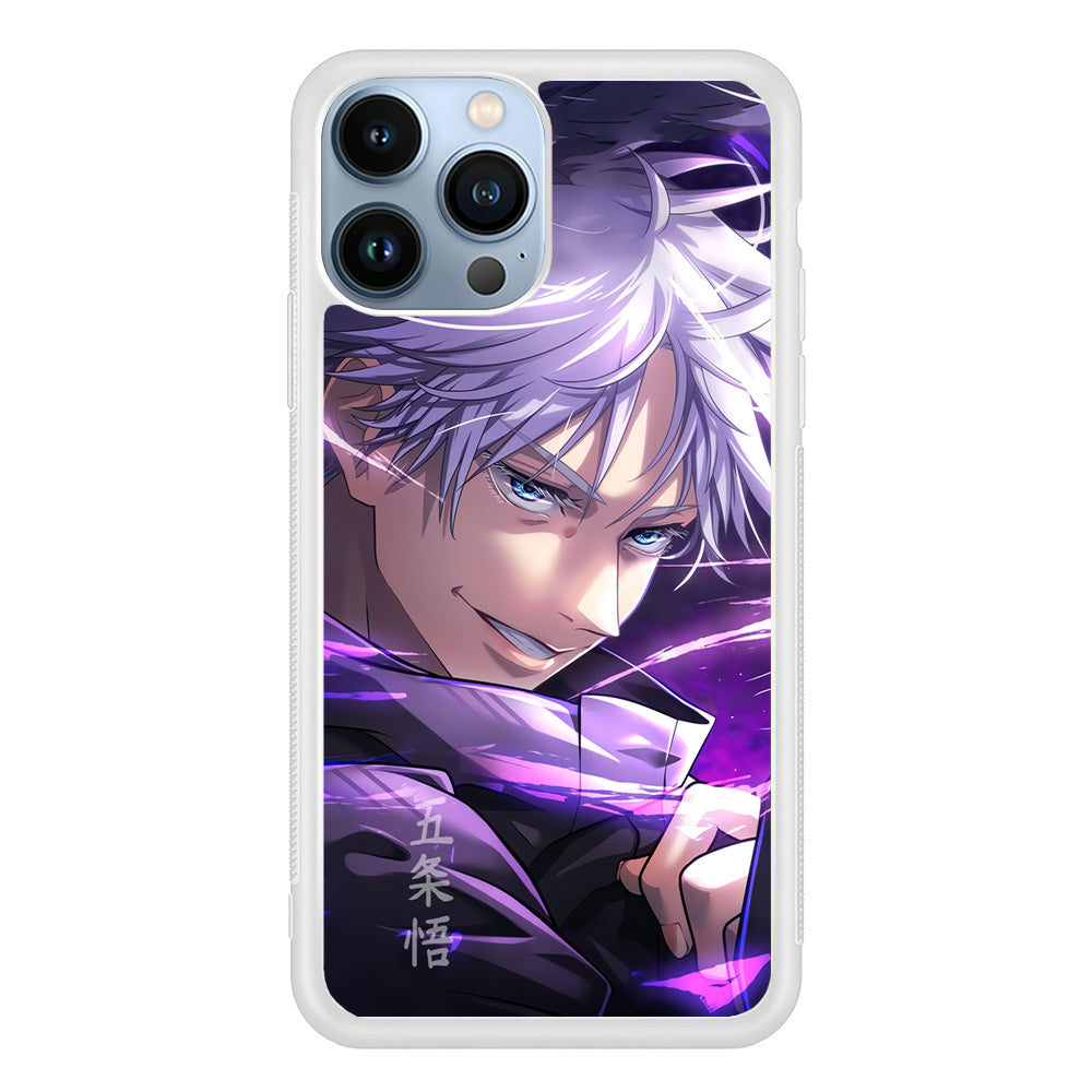 Jujutsu Kaisen Satoru Aura iPhone 15 Pro Case