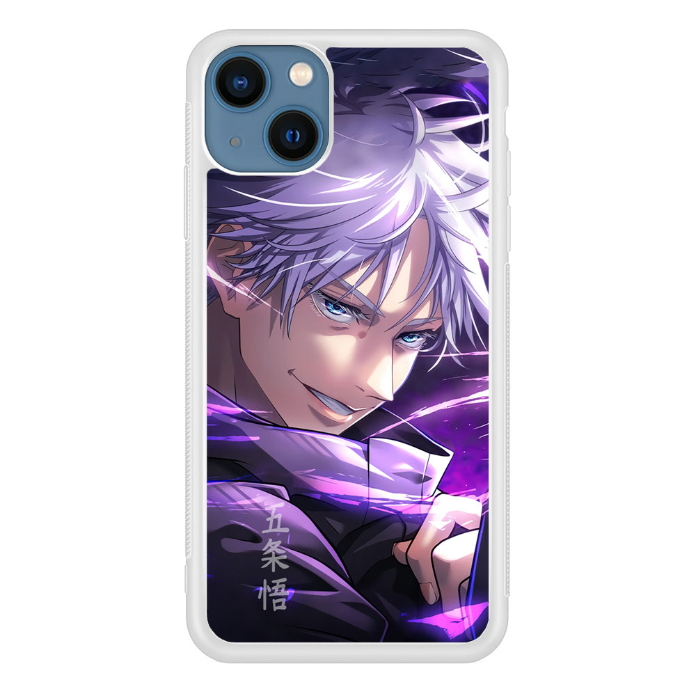 Jujutsu Kaisen Satoru Aura iPhone 15 Plus Case
