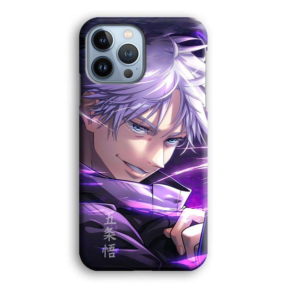 Jujutsu Kaisen Satoru Aura iPhone 14 Pro Case
