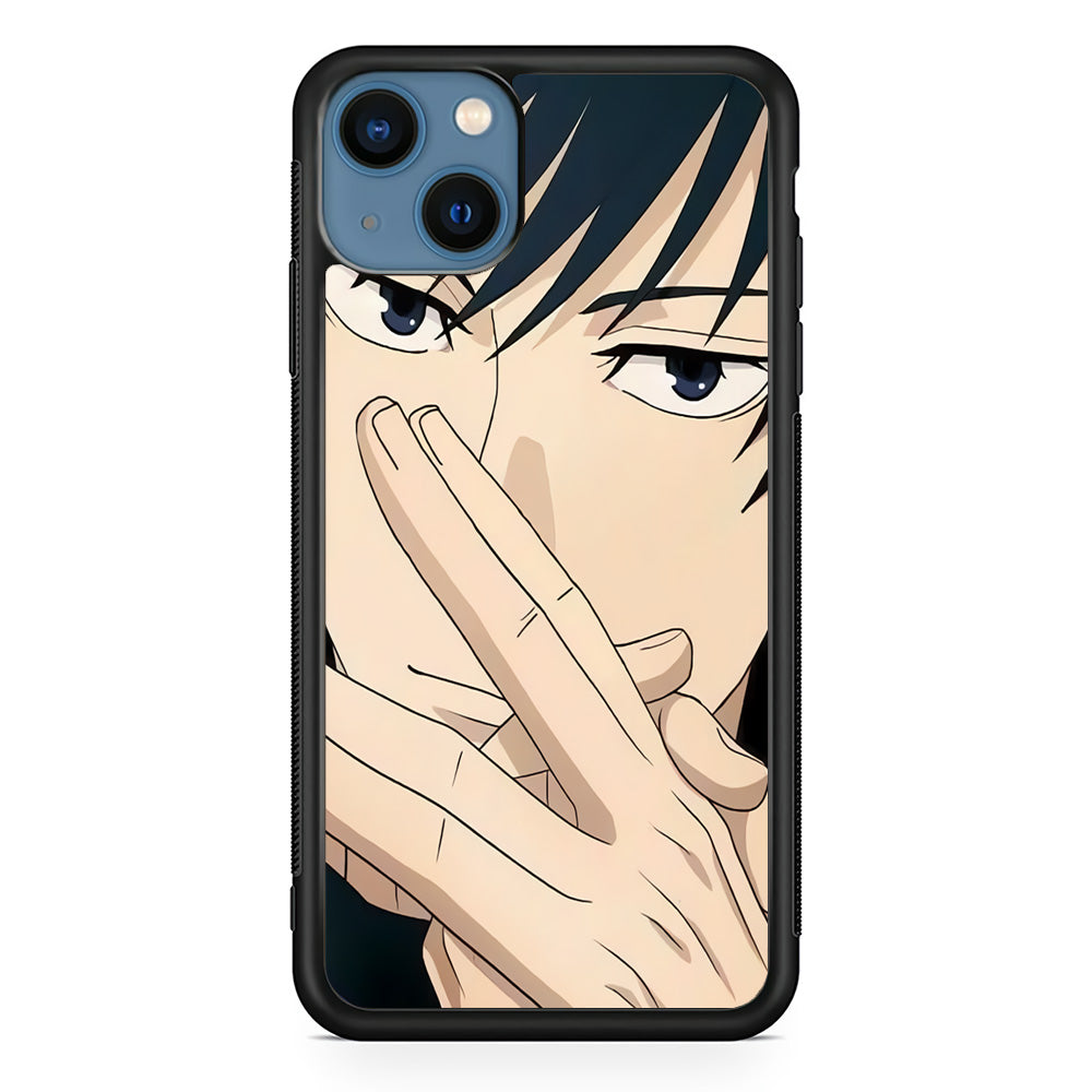 Jujutsu Kaisen Megumi Face iPhone 15 Case