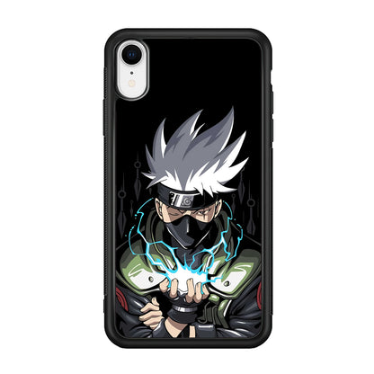 Kakashi Chidori And Sharingan iPhone XR Case