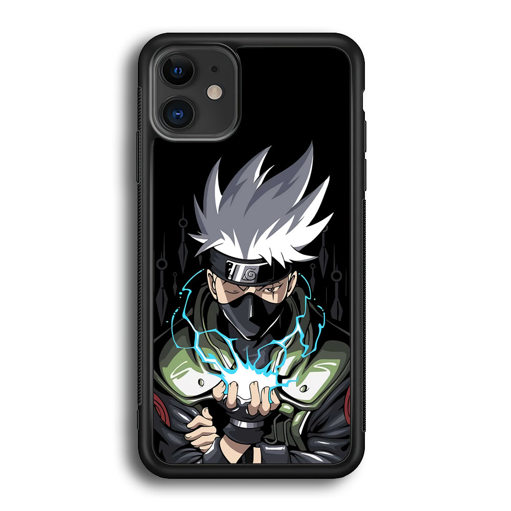 Kakashi Chidori And Sharingan iPhone 12 Case