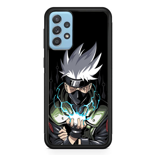Kakashi Chidori And Sharingan Samsung Galaxy A52 Case