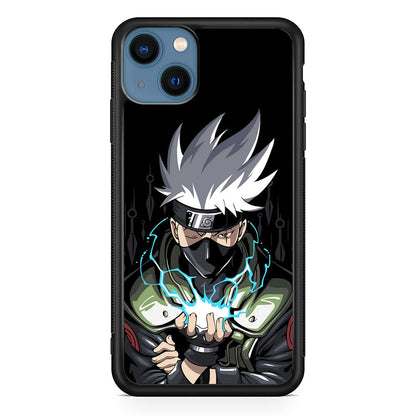 Kakashi Chidori And Sharingan iPhone 15 Case