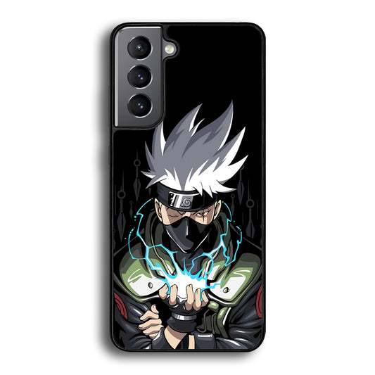 Kakashi Chidori And Sharingan Samsung Galaxy S21 Plus Case