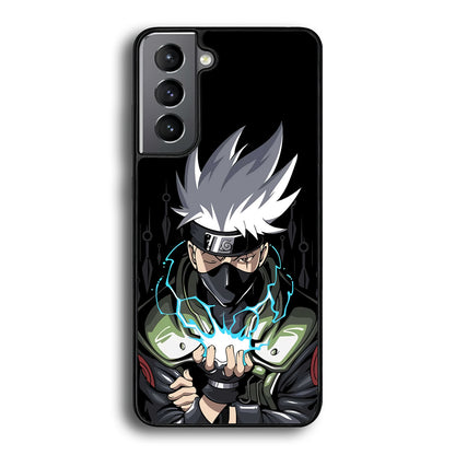 Kakashi Chidori And Sharingan Samsung Galaxy S21 Case