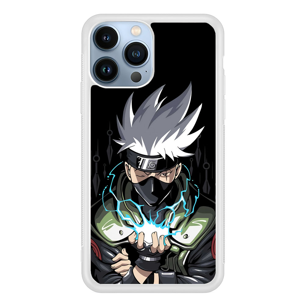 Kakashi Chidori And Sharingan iPhone 15 Pro Case