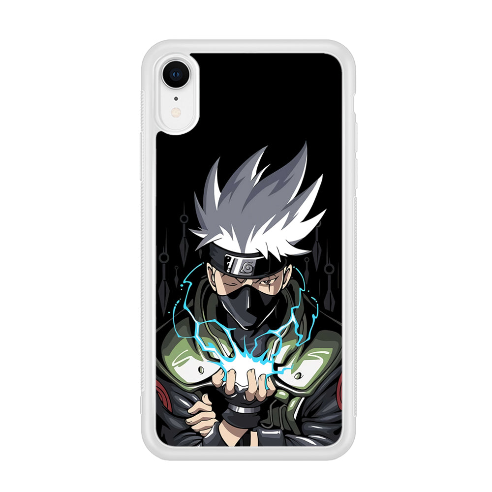 Kakashi Chidori And Sharingan iPhone XR Case