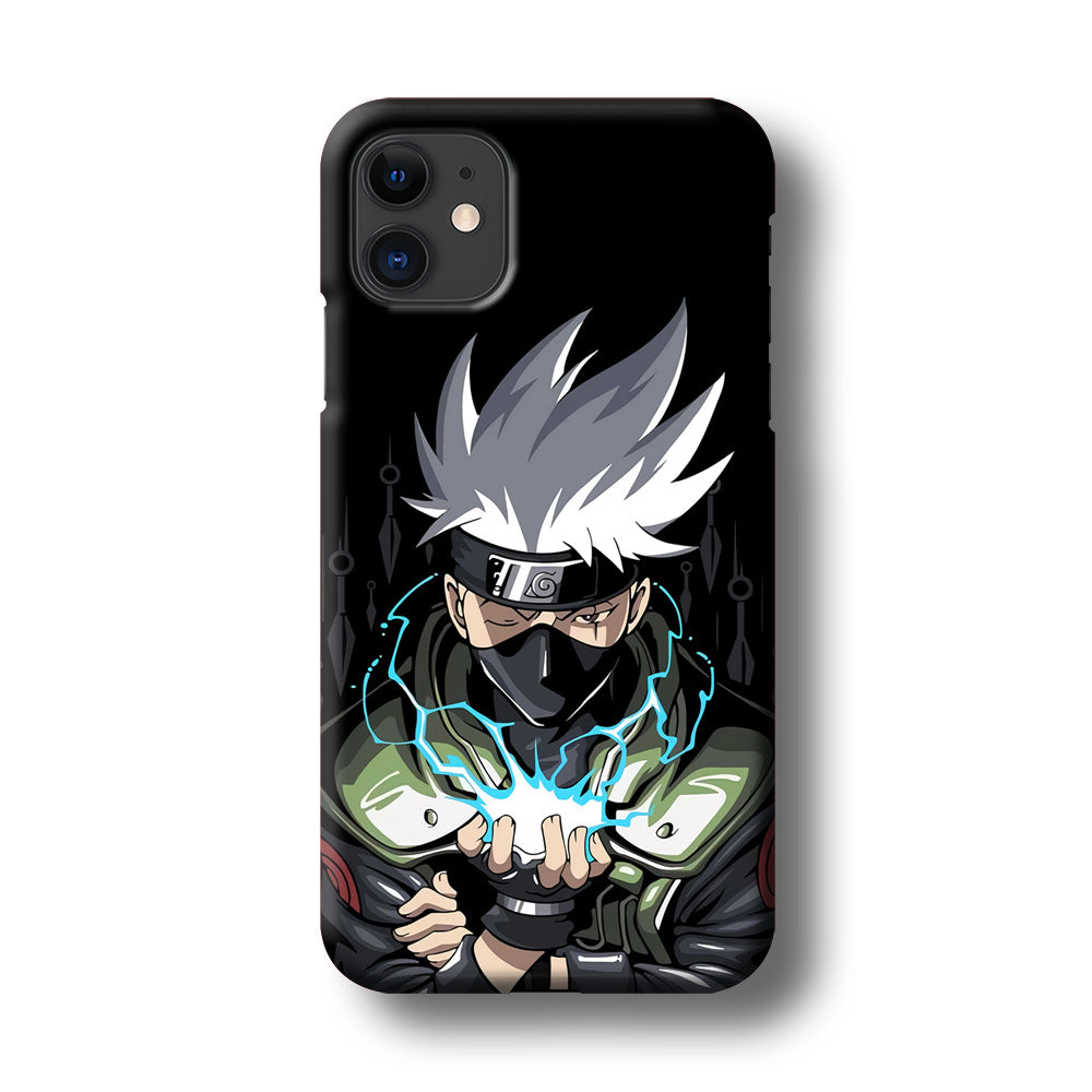 Kakashi Chidori And Sharingan iPhone 11 Case