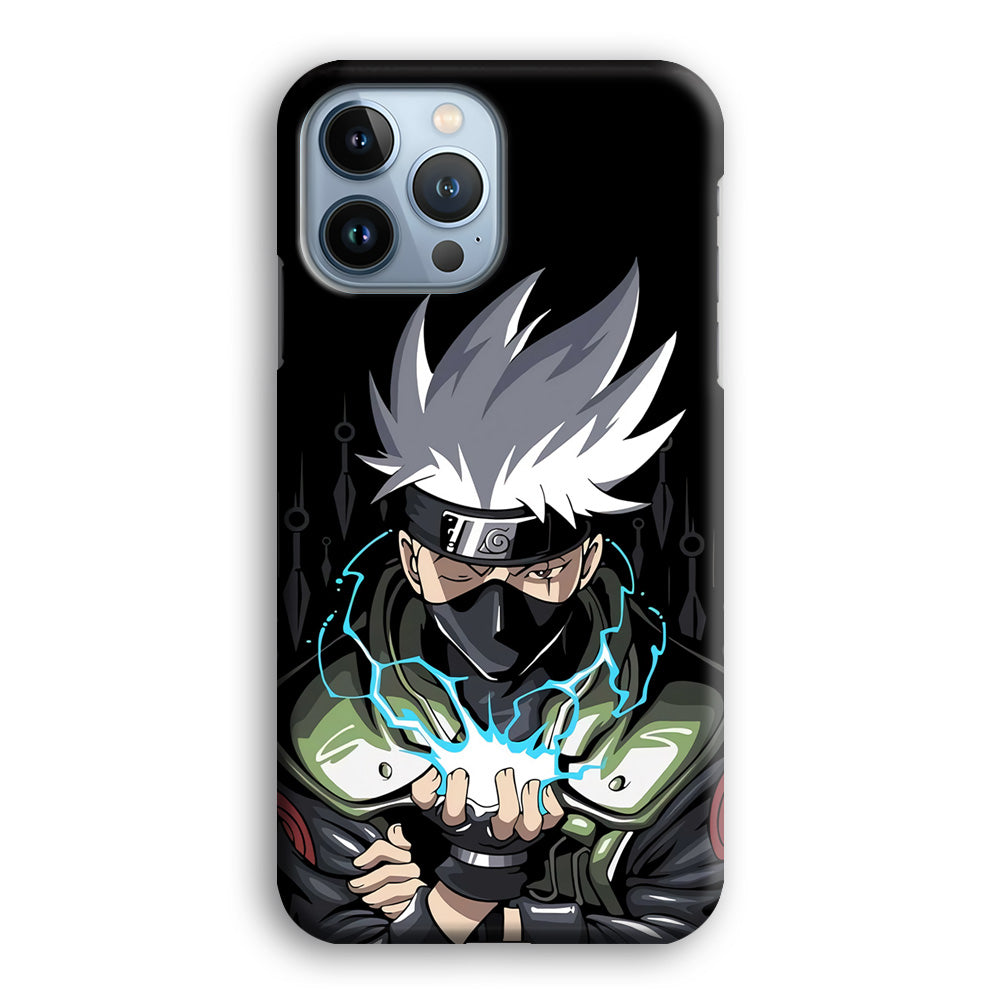 Kakashi Chidori And Sharingan iPhone 13 Pro Max Case