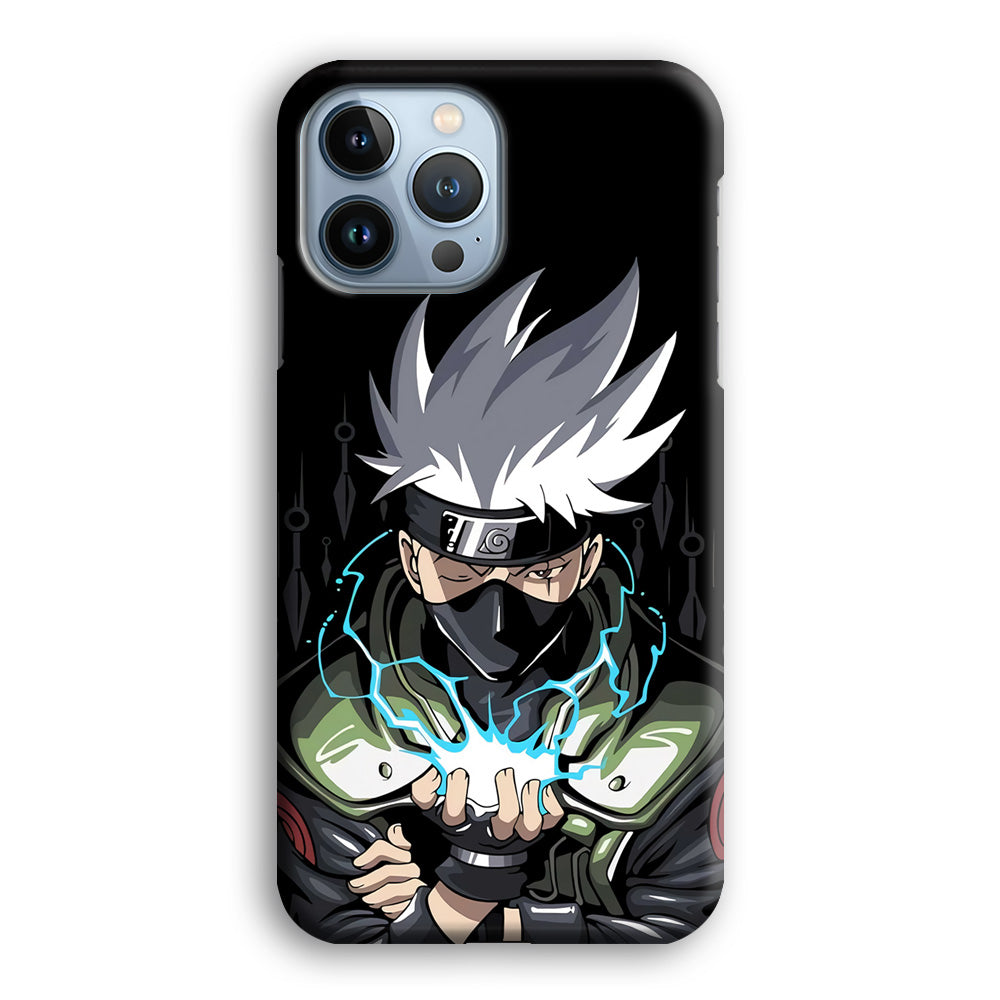 Kakashi Chidori And Sharingan iPhone 15 Pro Case