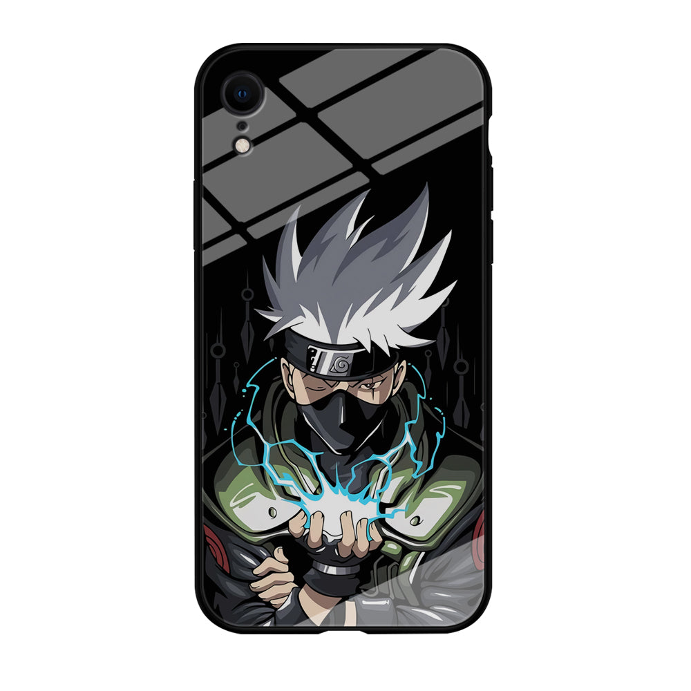 Kakashi Chidori And Sharingan iPhone XR Case