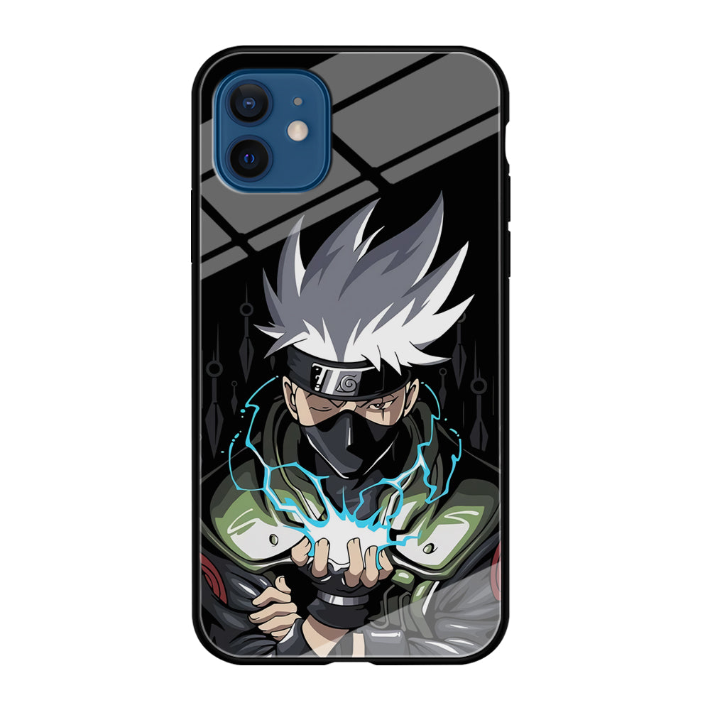 Kakashi Chidori And Sharingan iPhone 12 Case