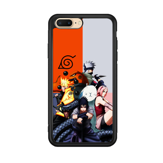 Kakashi Team 7 Konoha iPhone 8 Plus Case