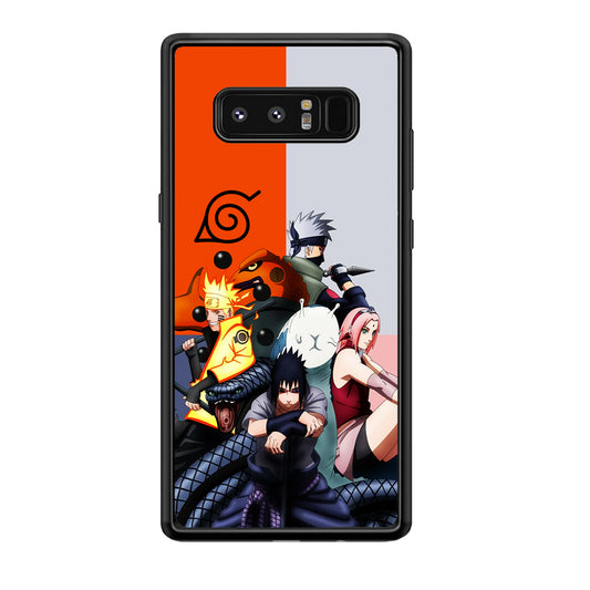 Kakashi Team 7 Konoha Samsung Galaxy Note 8 Case