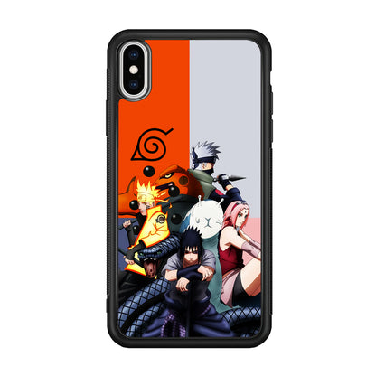 Kakashi Team 7 Konoha iPhone X Case
