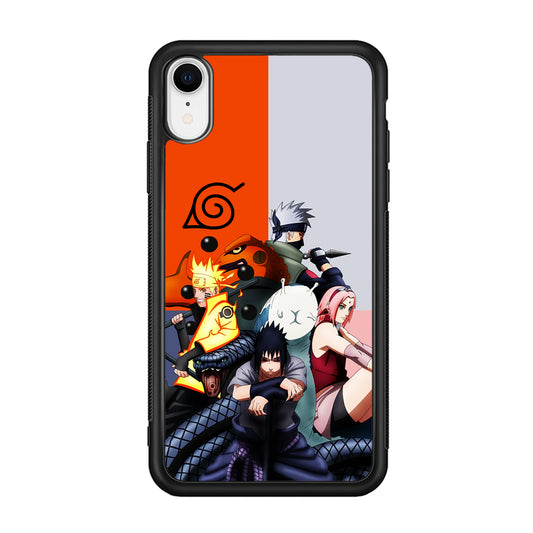 Kakashi Team 7 Konoha iPhone XR Case