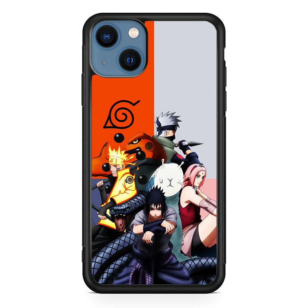 Kakashi Team 7 Konoha iPhone 15 Plus Case