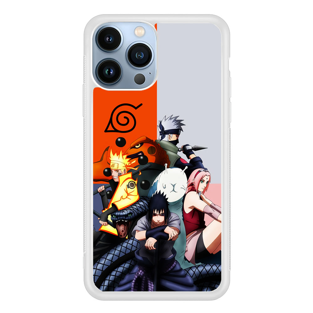 Kakashi Team 7 Konoha iPhone 13 Pro Max Case