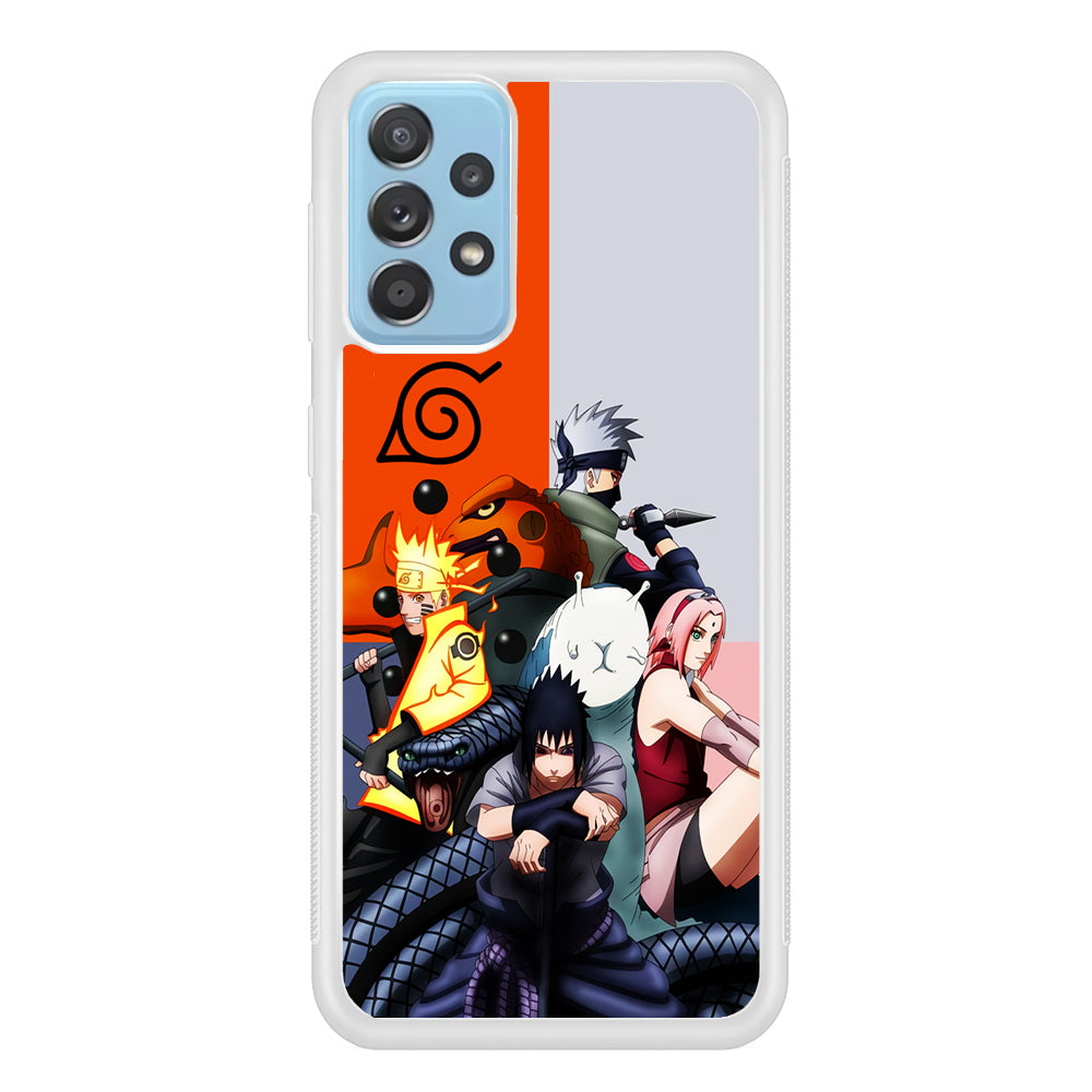 Kakashi Team 7 Konoha Samsung Galaxy A72 Case