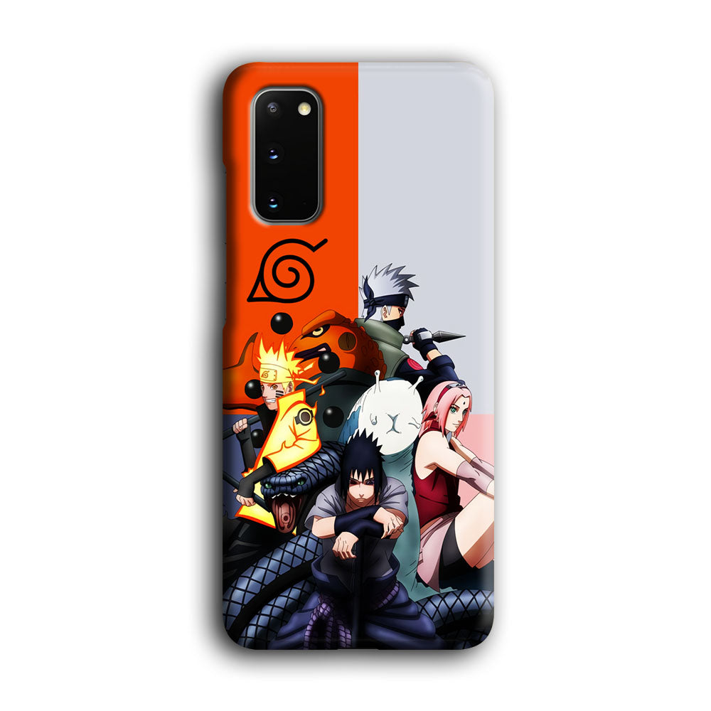 Kakashi Team 7 Konoha Samsung Galaxy S20 Case