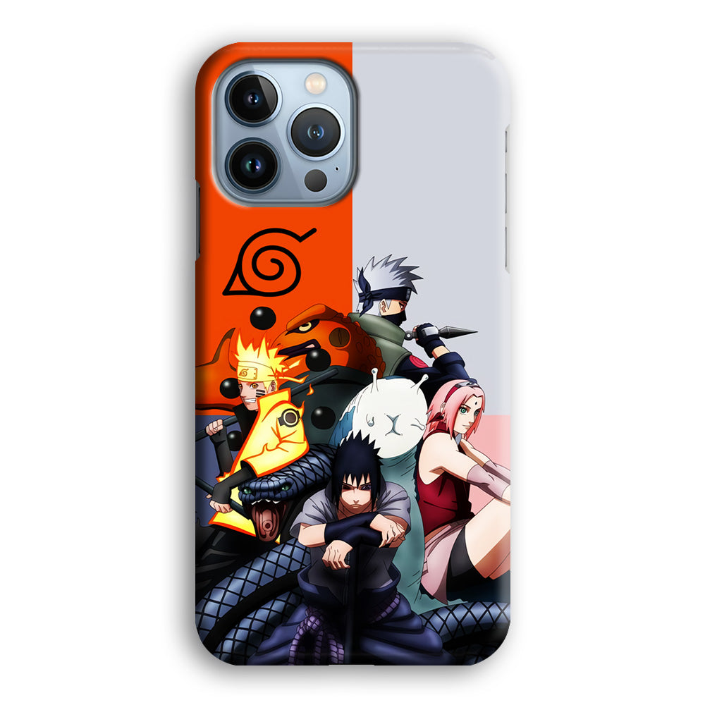 Kakashi Team 7 Konoha iPhone 13 Pro Max Case