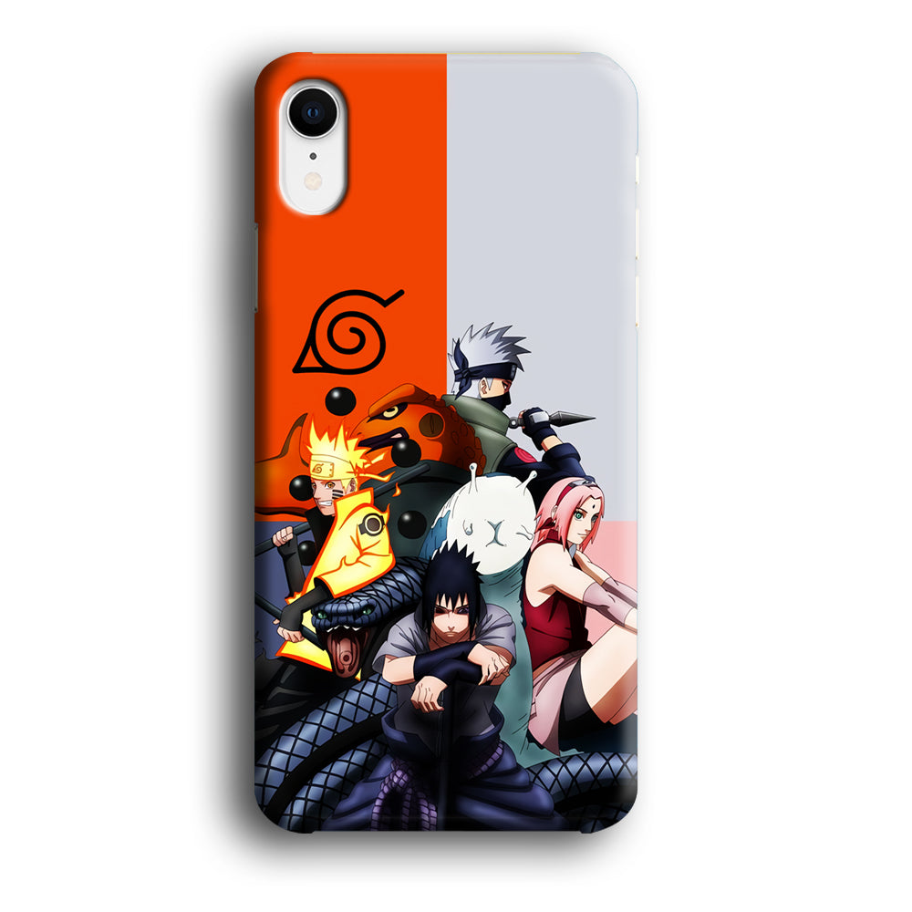 Kakashi Team 7 Konoha iPhone XR Case