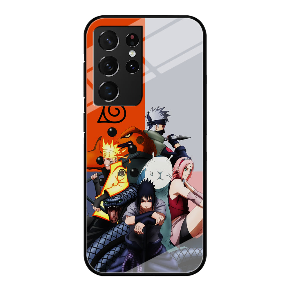 Kakashi Team 7 Konoha Samsung Galaxy S21 Ultra Case