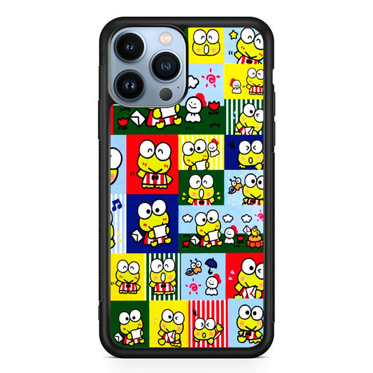 Keroppi Collage iPhone 14 Pro Case