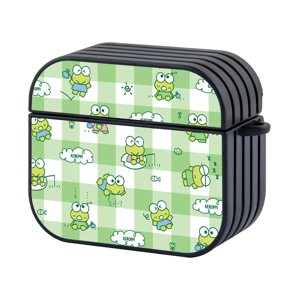 Keroppi Daily Activities Hard Plastic Case Cover For Apple Airpods 4 - Ezzystore