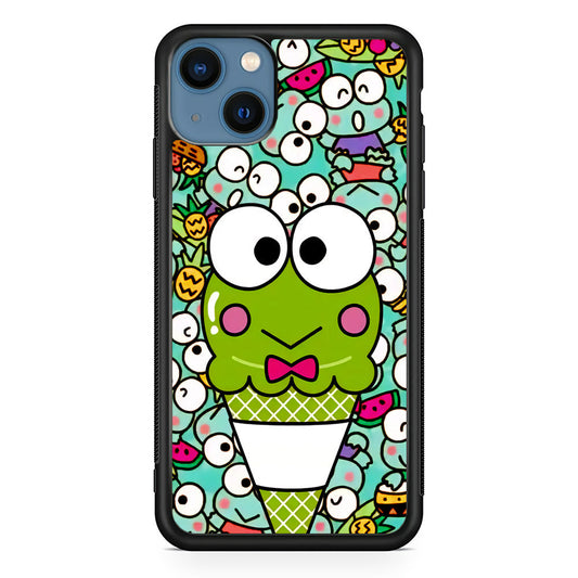 Keroppi Ice Cream Cones iPhone 14 Plus Case