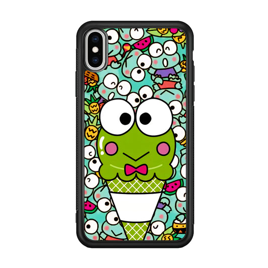 Keroppi Ice Cream Cones iPhone X Case