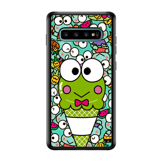 Keroppi Ice Cream Cones Samsung Galaxy S10 Case