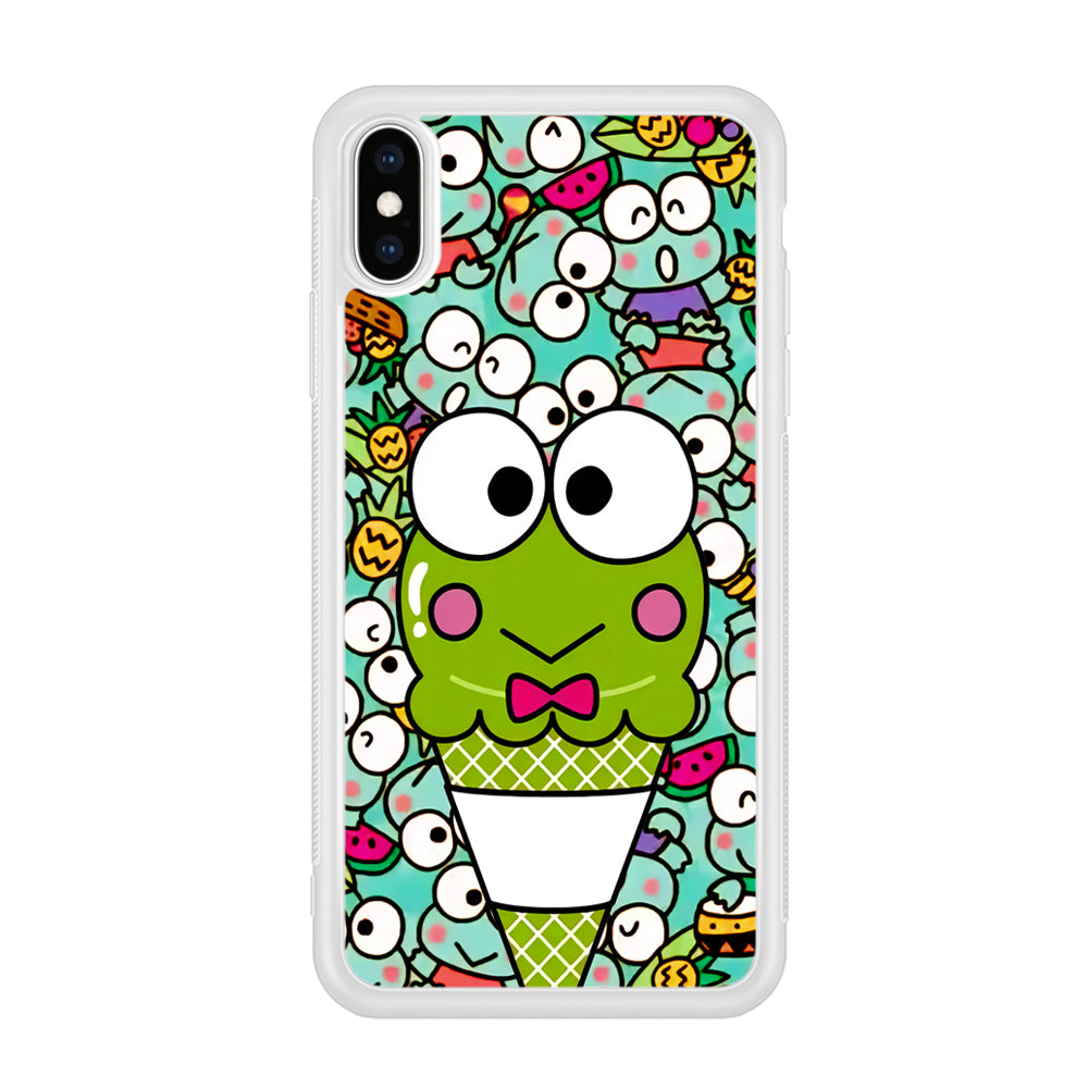 Keroppi Ice Cream Cones iPhone XS Case