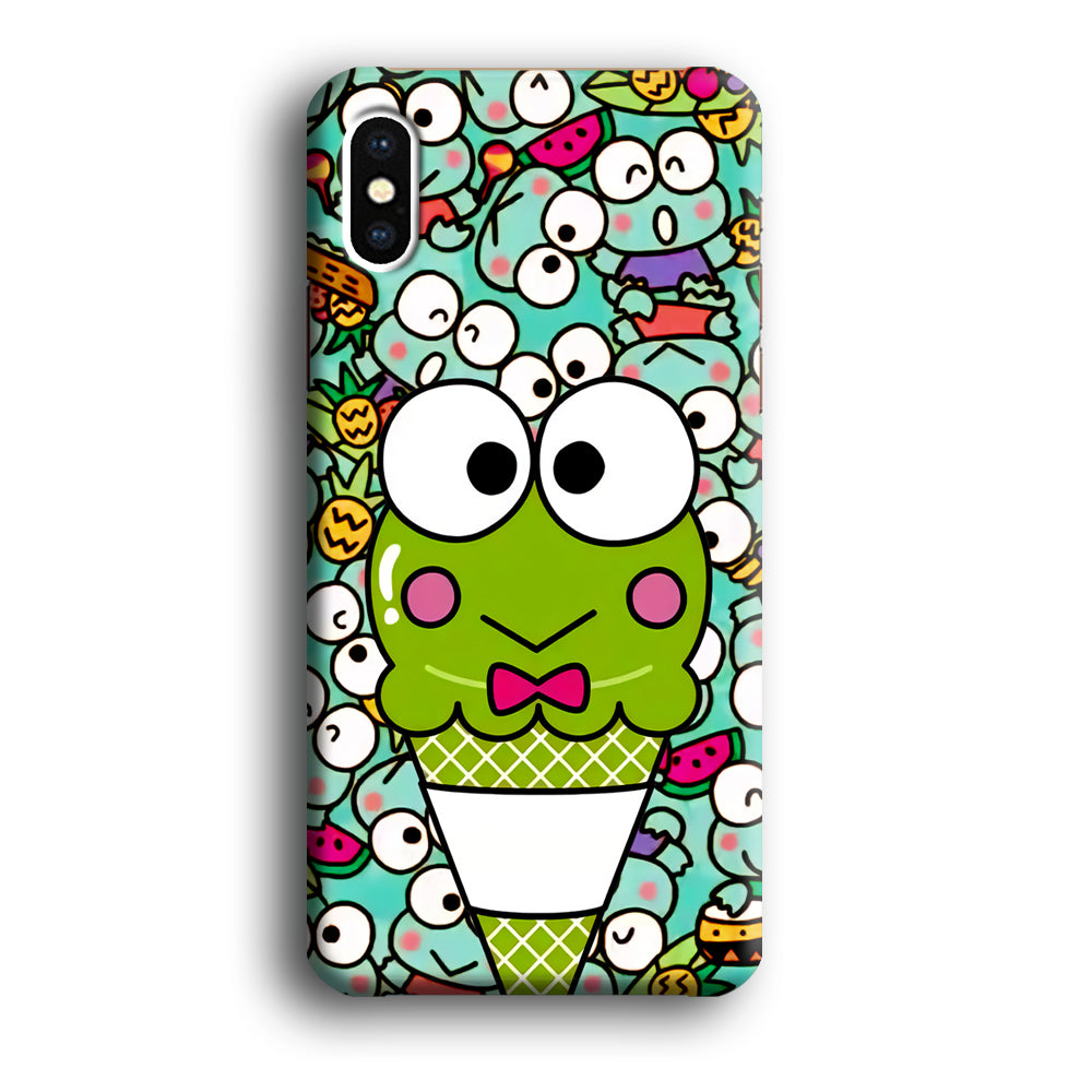 Keroppi Ice Cream Cones iPhone XS Case
