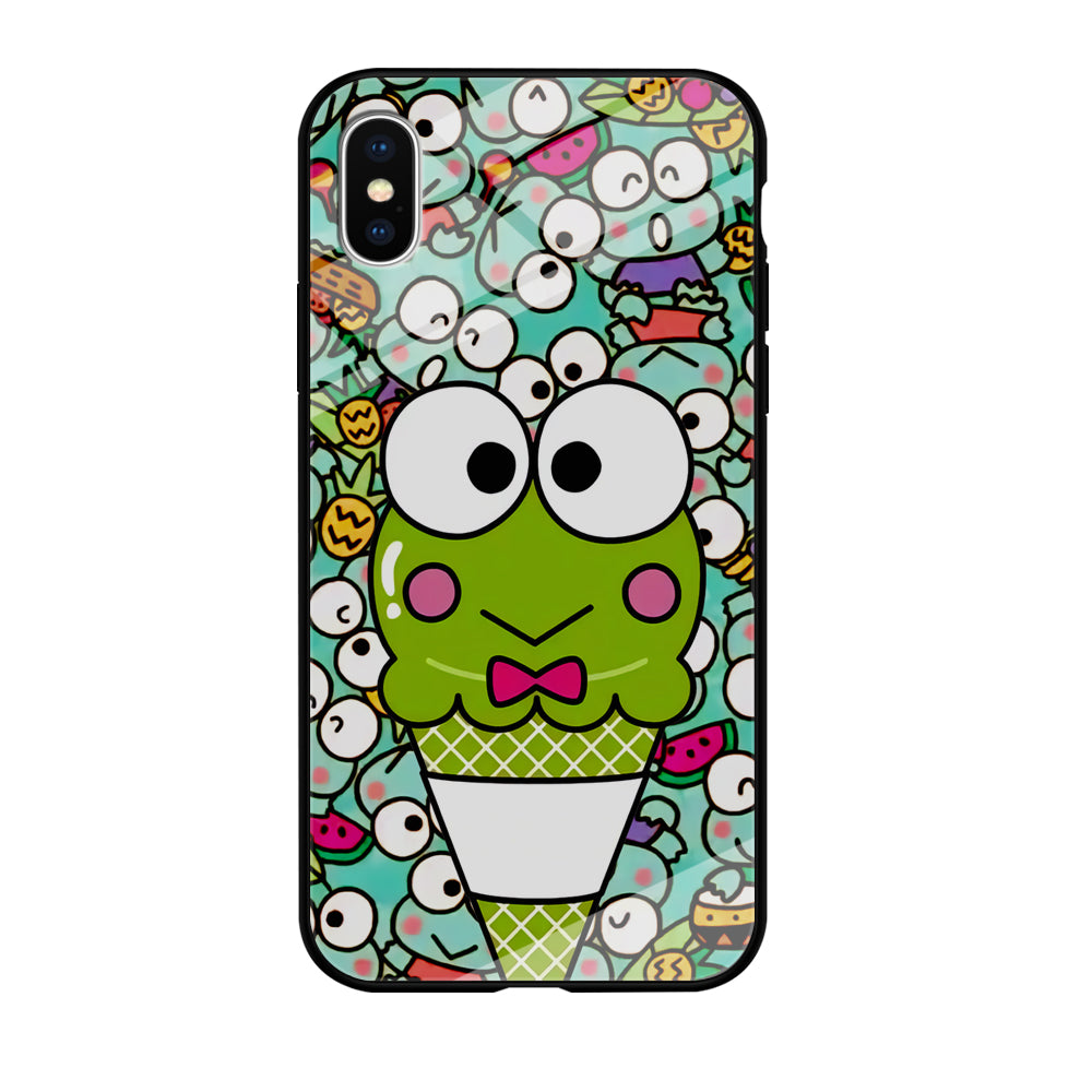 Keroppi Ice Cream Cones iPhone XS Case